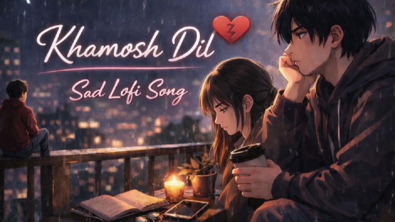 Khamosh Dil 💔 | Sad Lofi Song 2026 | Broken Heart Vibes | Rainy Night Lofi