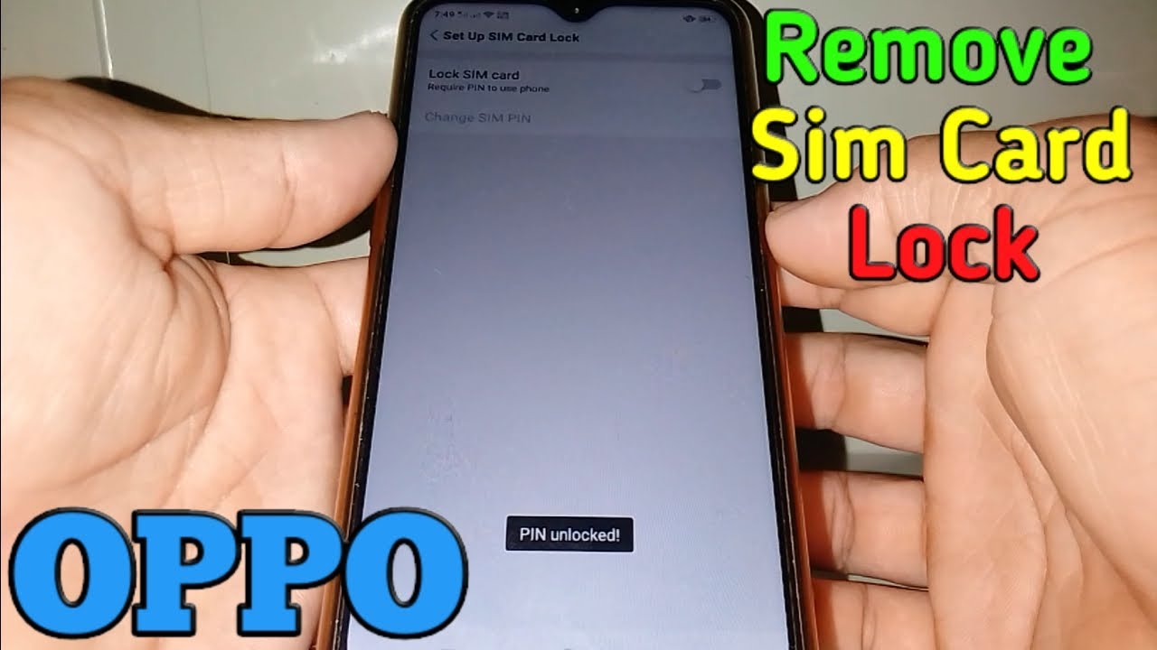 How to Remove Sim Card Lock on OPPO A5s