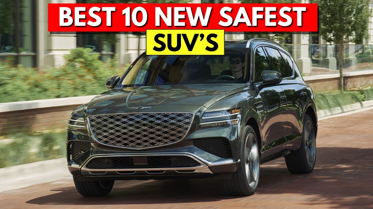 Top 10 Safest New SUVs in the World 2024 😮 Most safest/reliable family cars