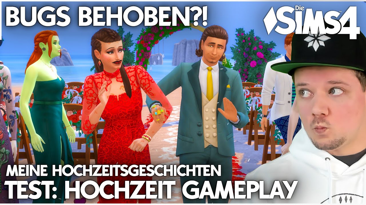 Hochzeit TEST: Funktioniert es nach dem Patch?! Die Sims 4 Meine Hochzeitsgeschichten Gameplay-Pack