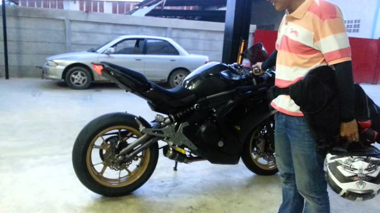 Kawasaki ER6F FireTorch Exhaust Sound