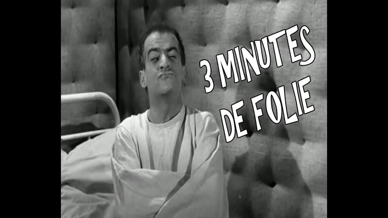 3 minutes de folie avec Louis de Funès 🤪🥴😵‍💫