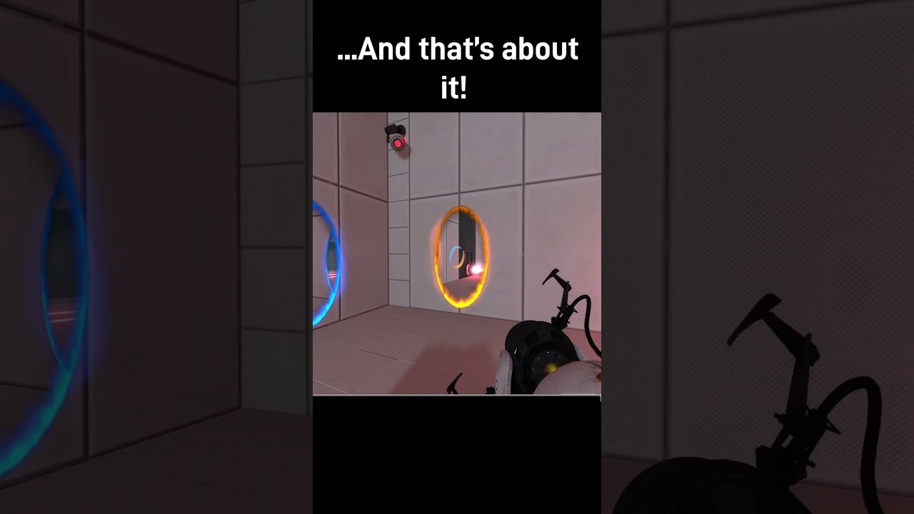 Portal 2's CONFUSING Crosshair