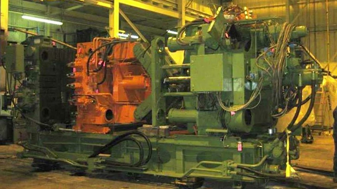 Buhler Model 1200 Ton Horizontal Cold Chamber Aluminum/Magnesium Die Casting Machine.