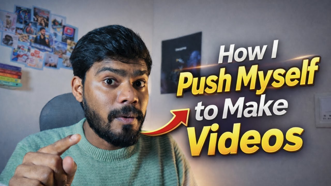 How I Push Myself to Make Videos Even Without Motivation