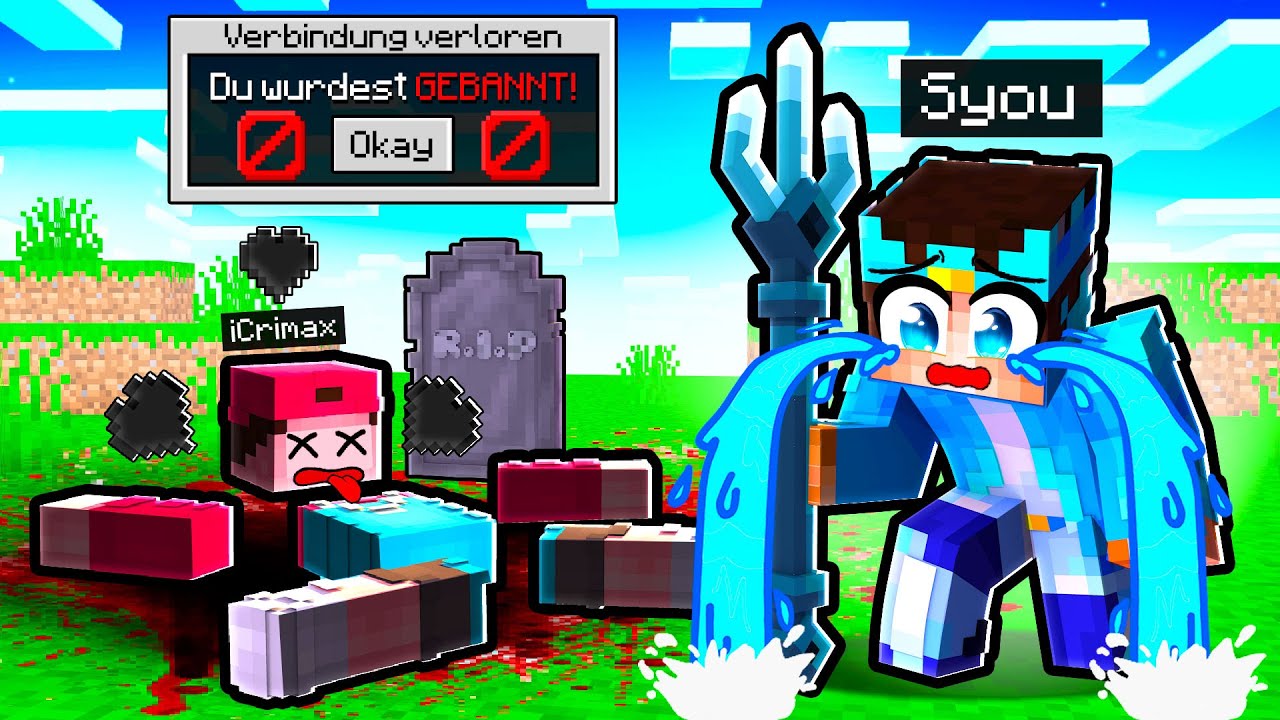 DANKE dir iCRIMAX für ALLES bei Minecraft HELDEN😭