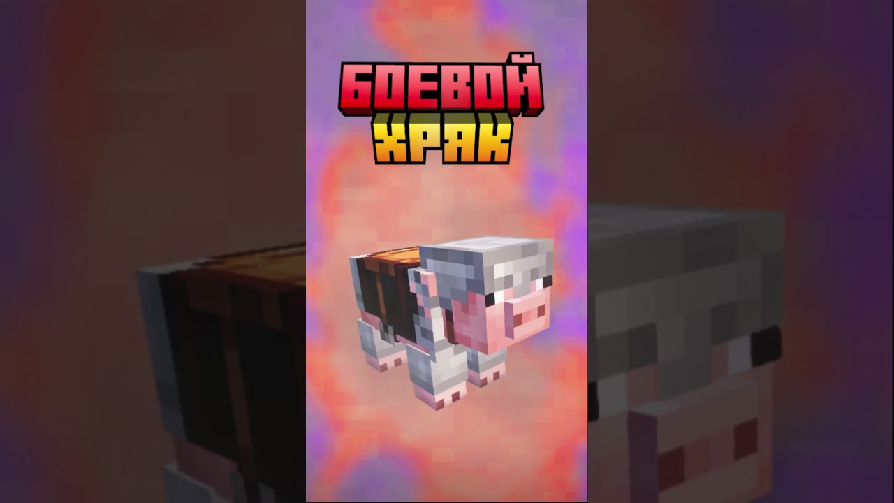 Майнкрафт БОЕВОЙ ХРЯК #shorts #minecraft