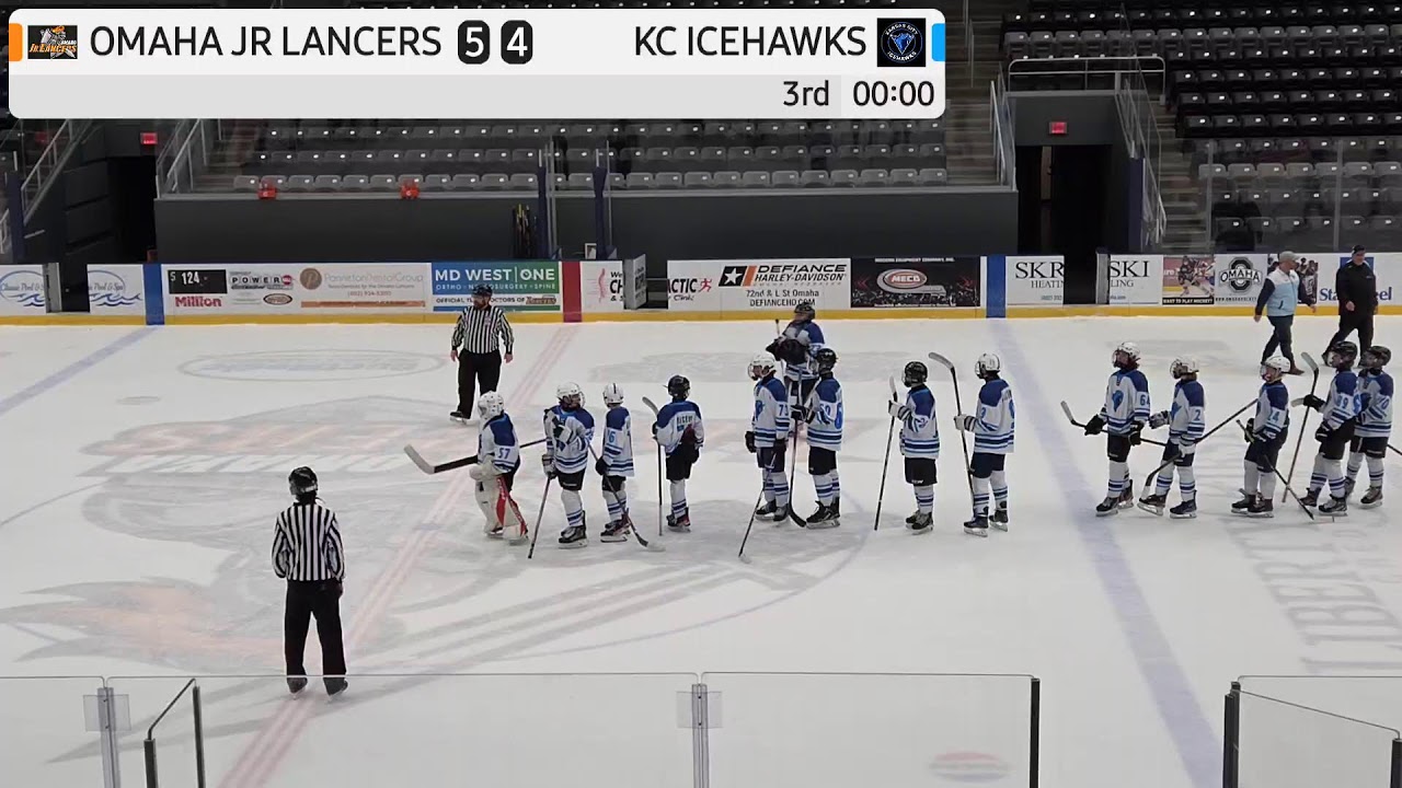 Omaha Jr Lancers vs KC Icehawks - 11/01/2026