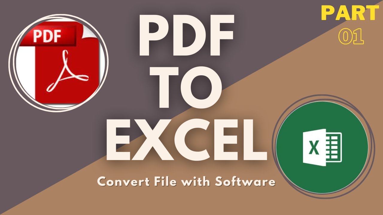 how to convert pdf to excel | pdf to excel converter | pdf Conversion