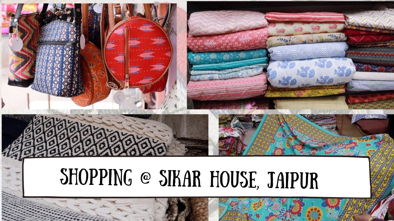 When in Jaipur - Shopping at Jaipur's Street Market @ Sikar House #jaipur #shopping #sikarhouse