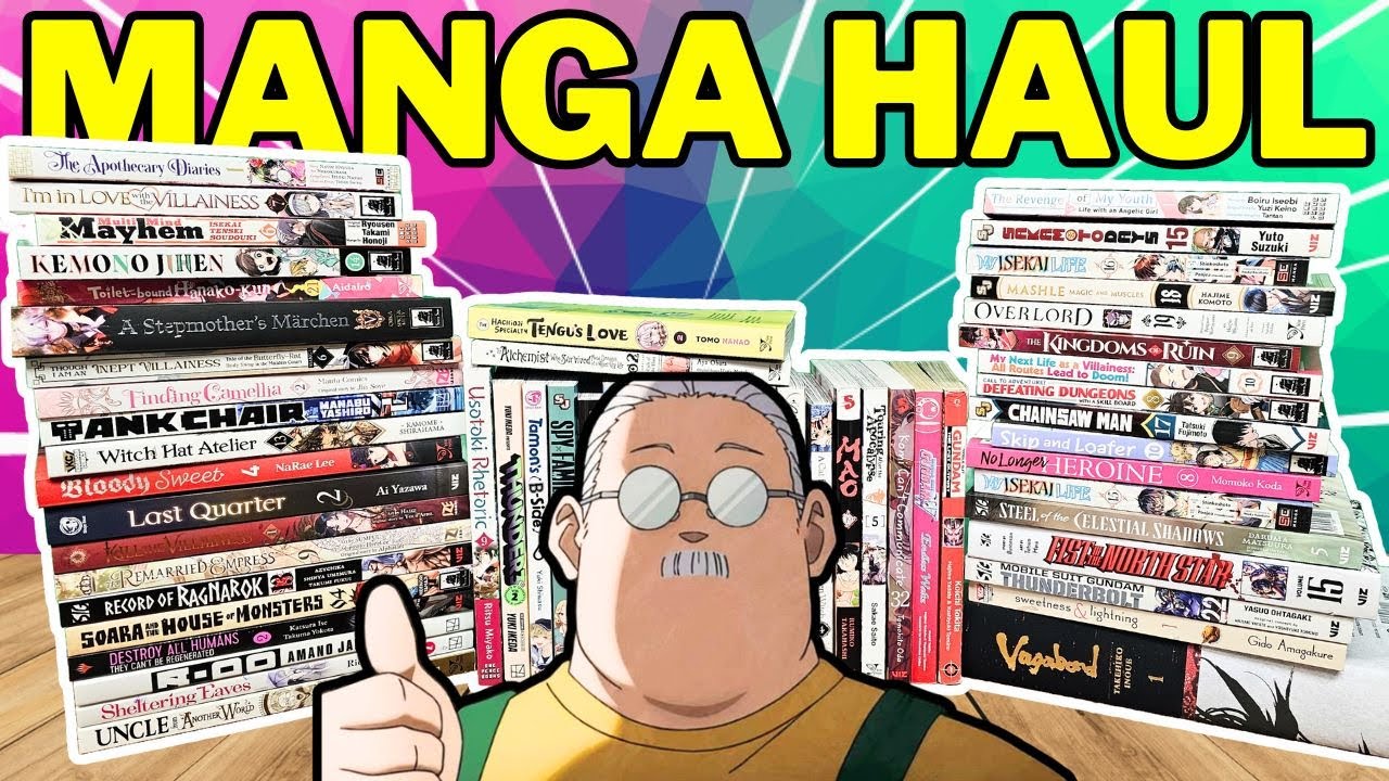 I Spent Way TOO Much On This HUGE Manga Haul