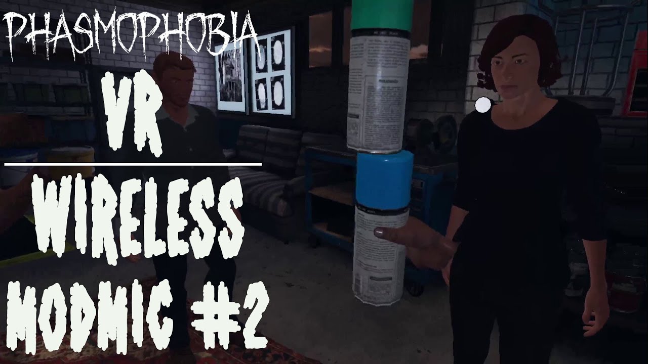 Wireless ModMic Test #2 | Phasmophobia VR