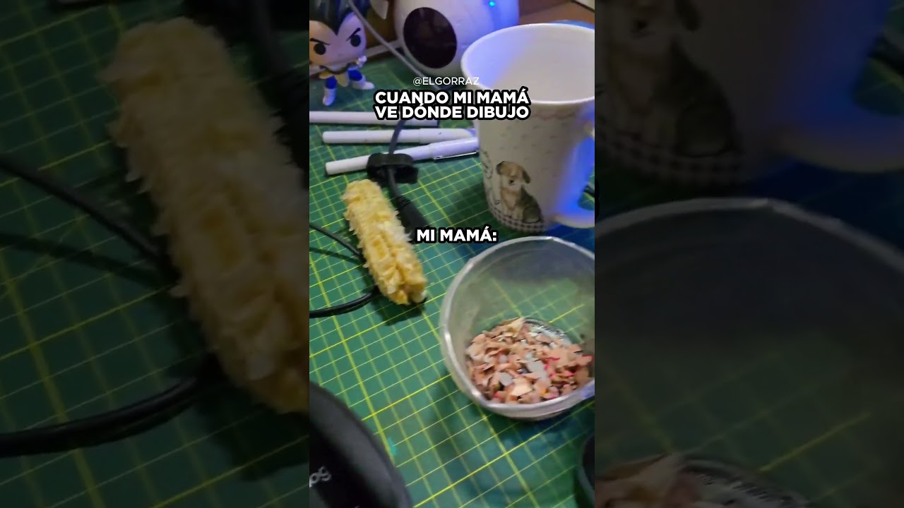 😱 MI MAM&Aacute; VE D&Oacute;NDE DIBUJO😱