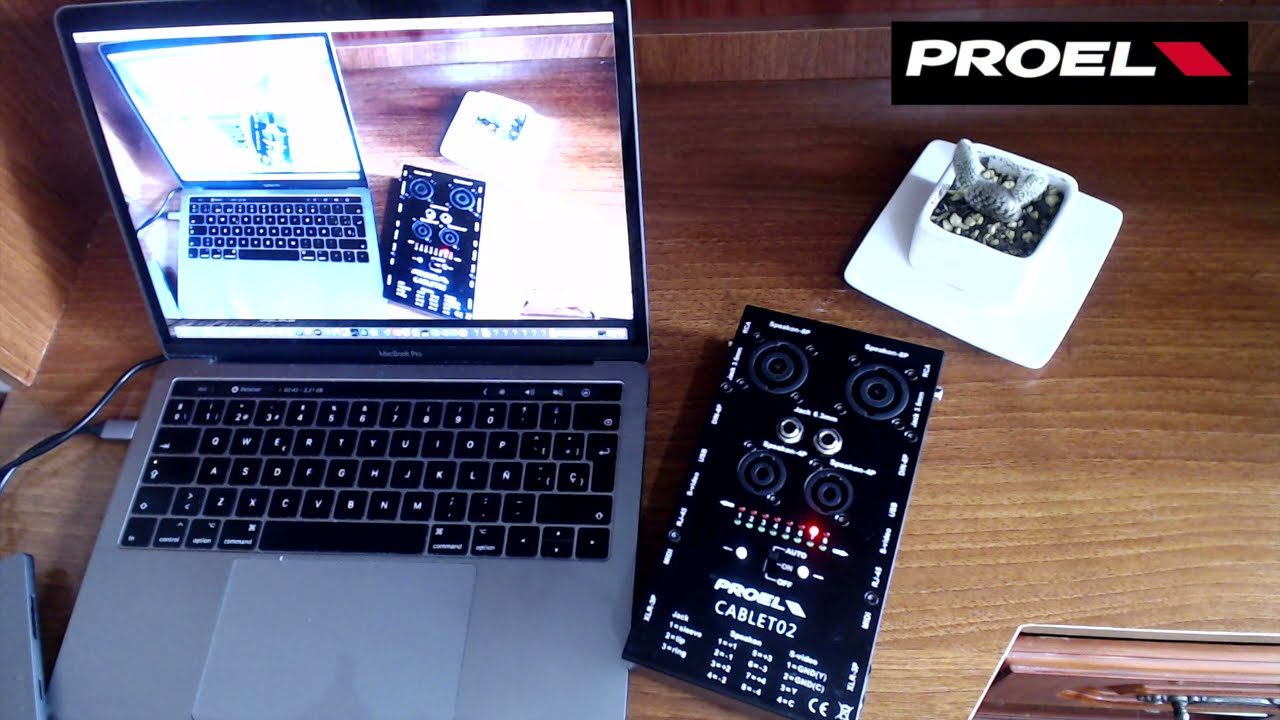 Probador de cables profesional Proel CABLET02