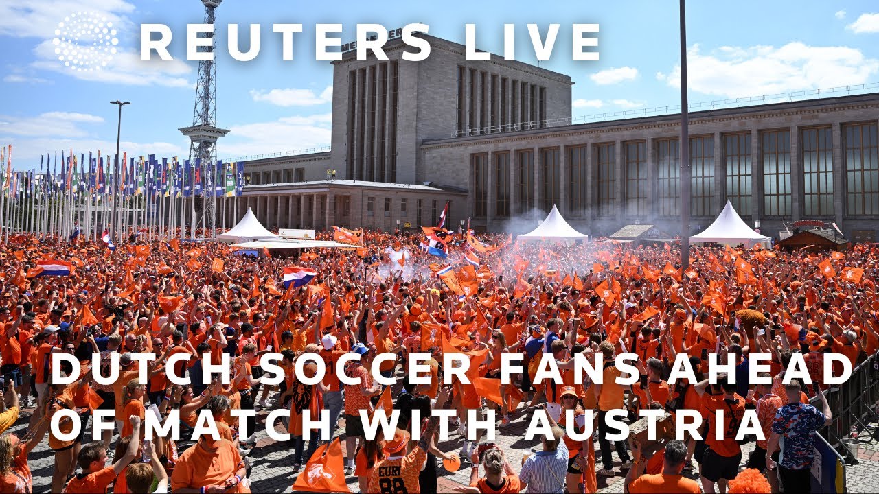 LIVE: Dutch fans march to Euro 2024 match between the Netherlands and Austria