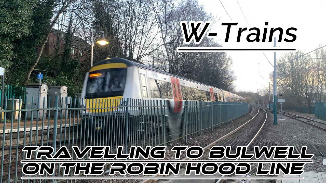 Travelling to bulwell on the Robin Hood line (Nottingham) 10/12/2025