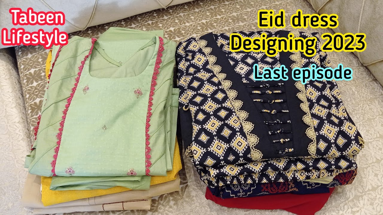 Eid dress design ideas 2023 by Tabeen lifestyle #neckdesigns #kurti