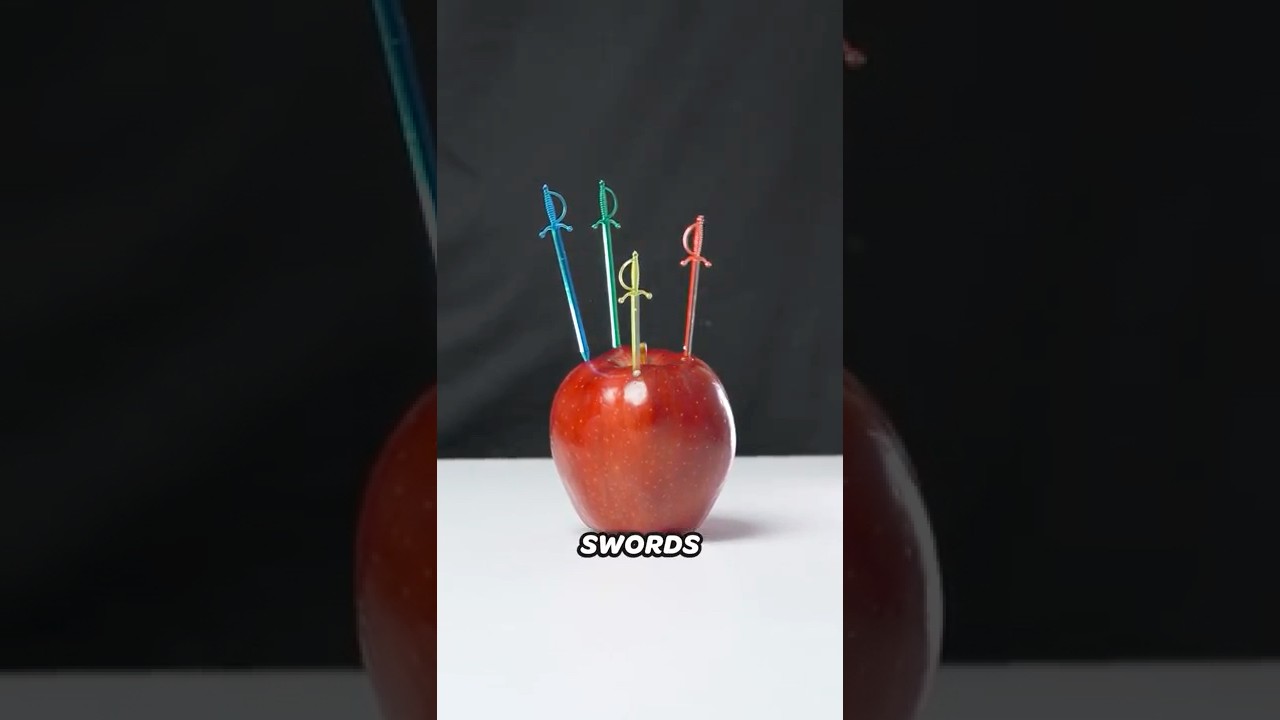 Я сделал меч из зубочистки