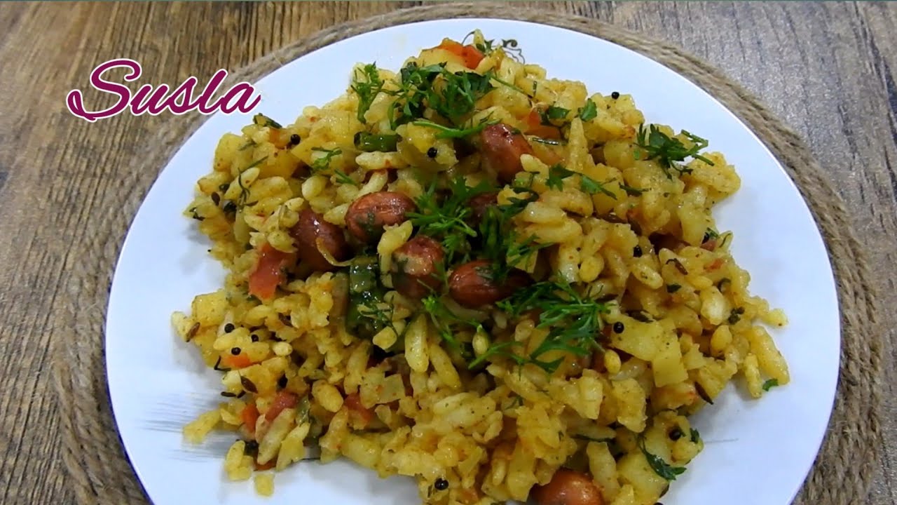 Susla | Puffed Rice Upma | સુસલા | सुसला | @UtterasKitchen