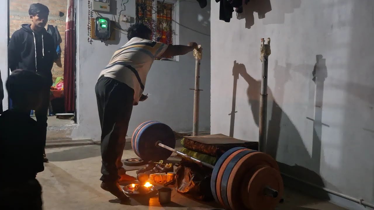 Weightlifting set puja compition practice bignig  2025 weightlifting, trening video weightlifting 