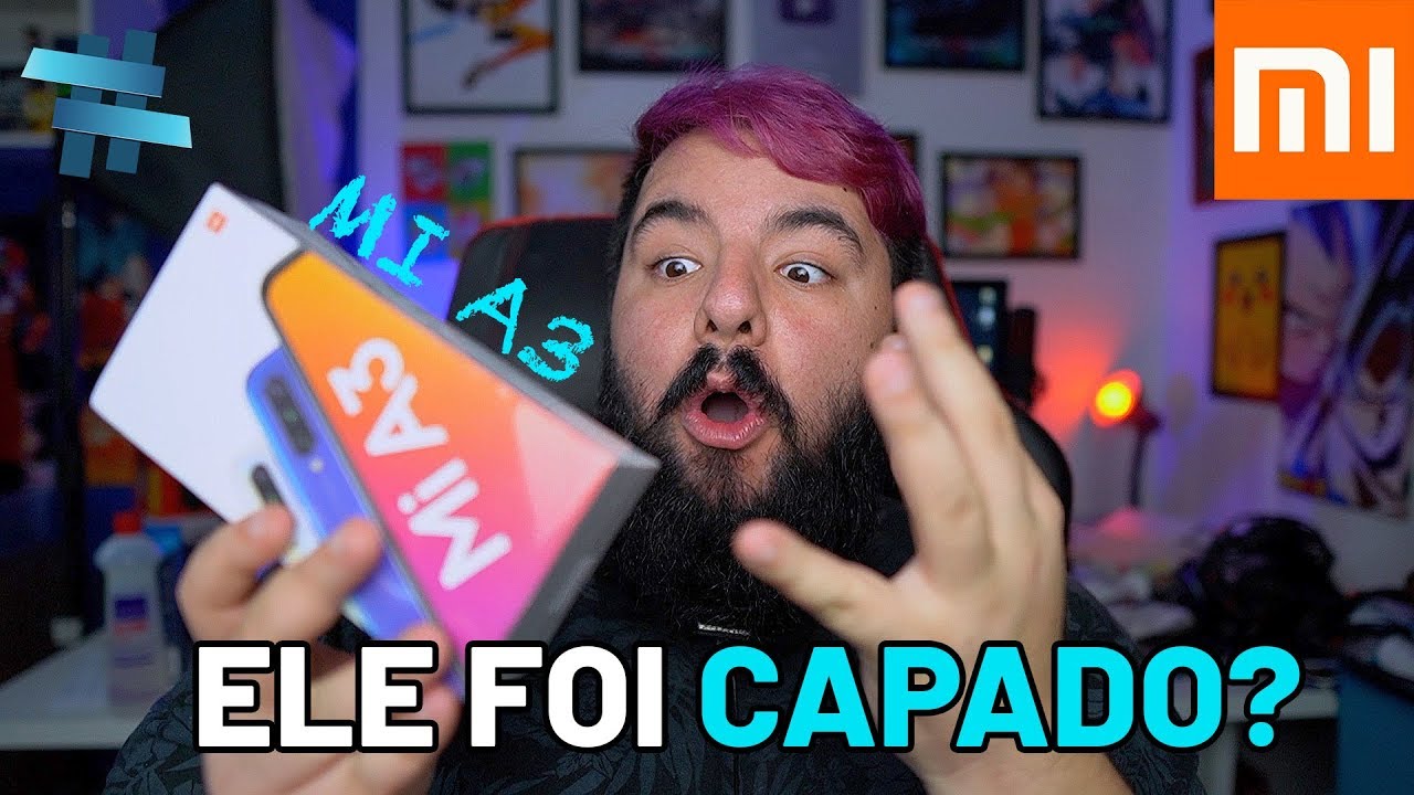 XIAOMI MI A3 - UNBOXING DO POLÊMICO!