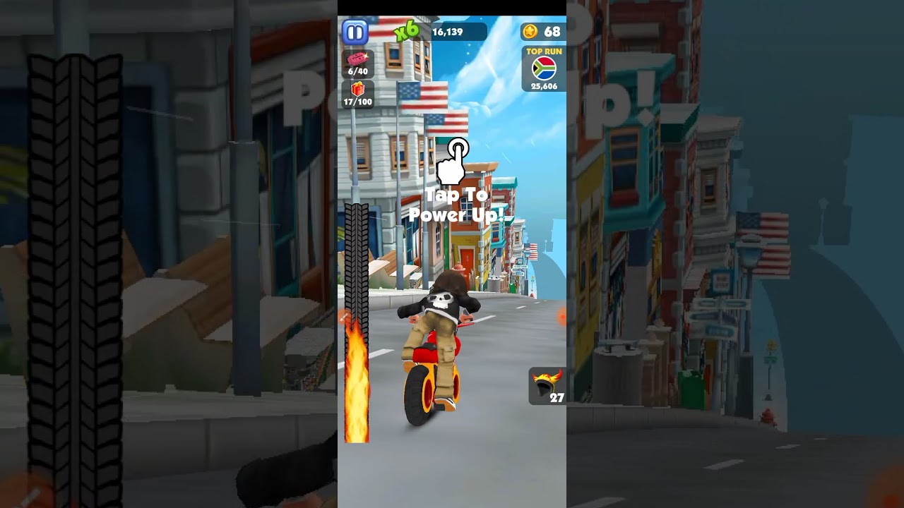 how to play bike blast run
