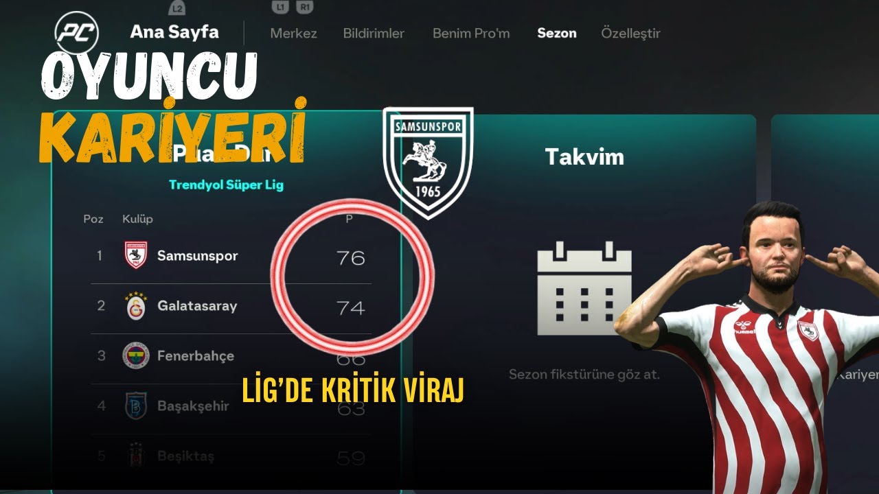 FC 26 OYUNCU KARİYERİMİZ DEVAM EDİYOR | LİG'DE KRİTİK PUAN KAYBI SON VİRAJA GİRİLDİ