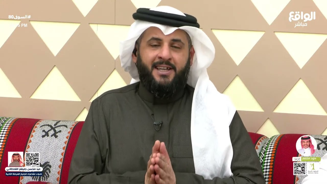 دخول الناقد مشعل الجعيد ودردشة عن الشعر وشاعر القلطة - ناصر الغامدي | #السوق80