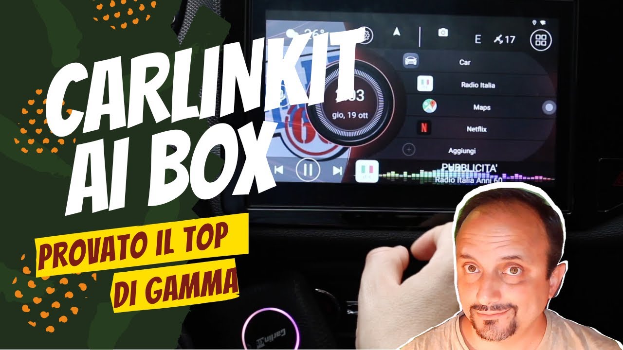 CarlinKIT Ai Box - Tbox Ambient - Tutto quello che ci serve nel nostro STEREO! ❤️ 📻