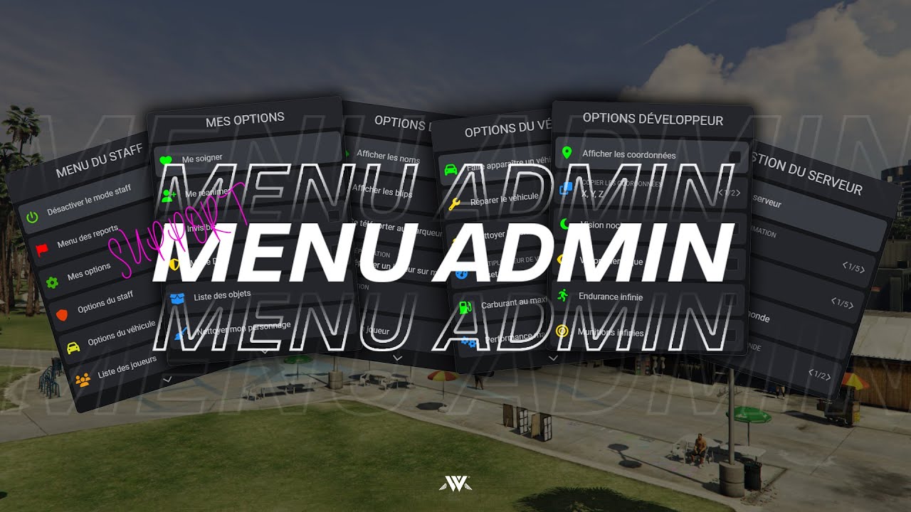 FiveM - Menu Admin [ESX/OX]
