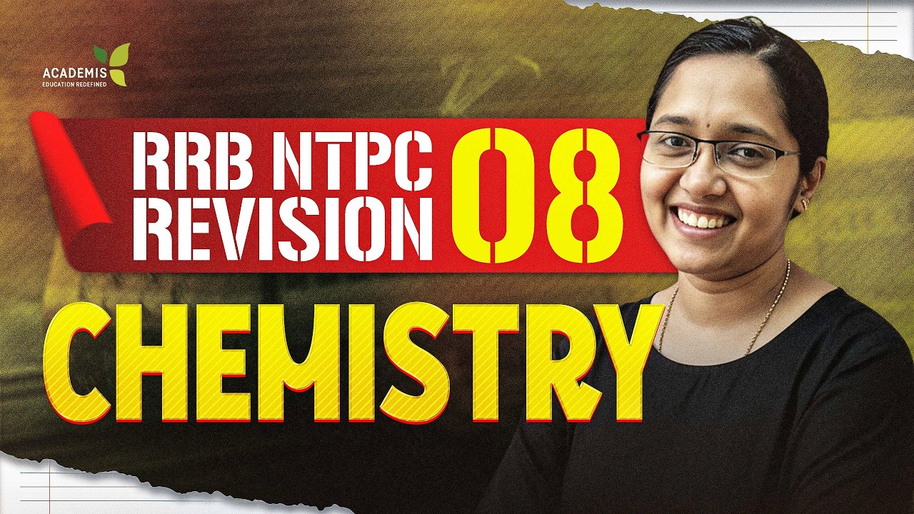 RRB NTPC Chemistry Class - Electrochemistry, Nuclear chemistry,  Fuels