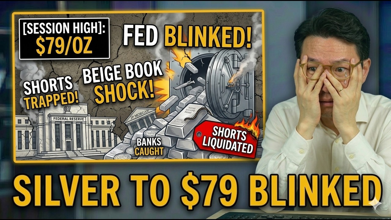 THE FED BLINKED: Why Today's Beige Book Just Sent Silver To $79 In One Session