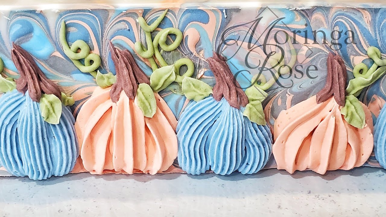 Fall Pumpkins Soap Hello Gourd-geous - Cold Process Soap - Piping Pumpkins