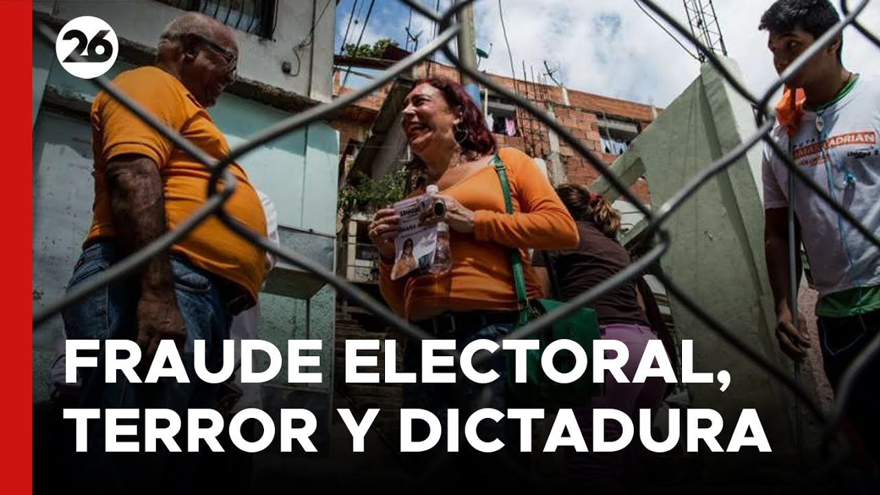 🚨 VENEZUELA | Fraude electoral, terror y dictadura chavista