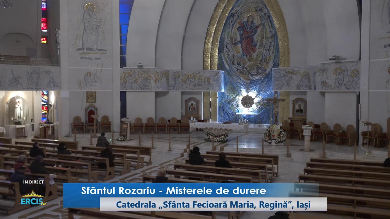 Iași (catedrală): Sfânta Liturghie și Sfântul Rozariu în direct (marți, 3 februarie 2026)
