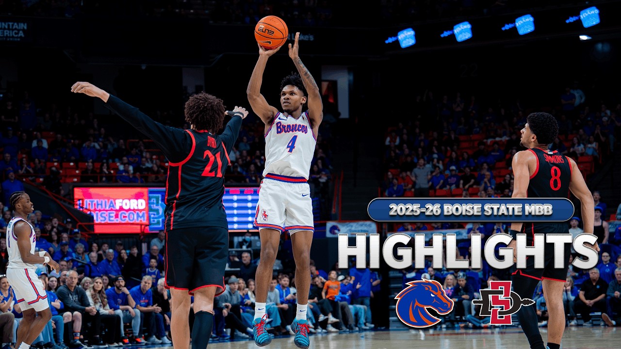 Boise State MBB | Highlights vs. San Diego State