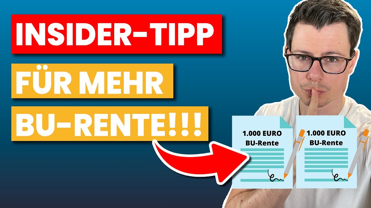 Wann zwei Berufsunfähigkeitsversicherungen sinnvoll sind! (unbekannter INSIDER-TIPP)