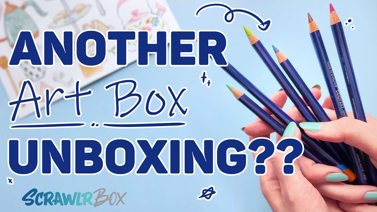 I Wonder Who Is In This Box's Top 3 - ScrawlrBox 104 Unboxing and Challenge