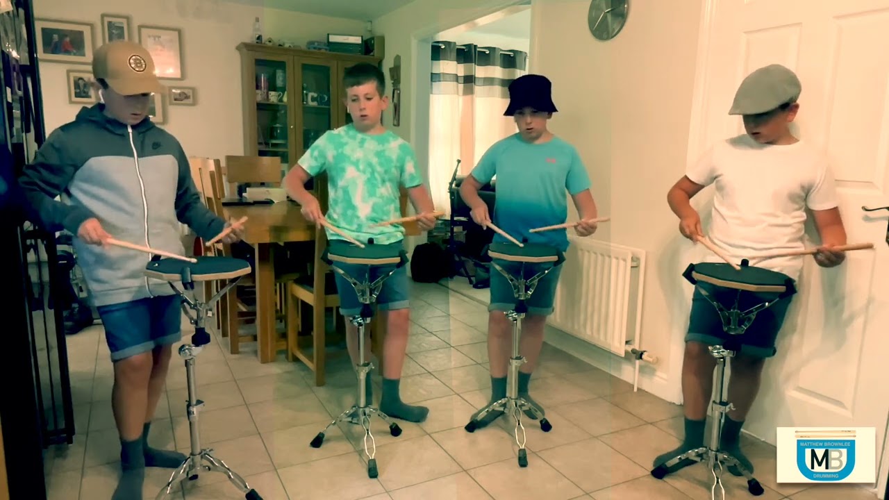 Moving Cloud Hornpipe - Matthew Brownlee Drumming