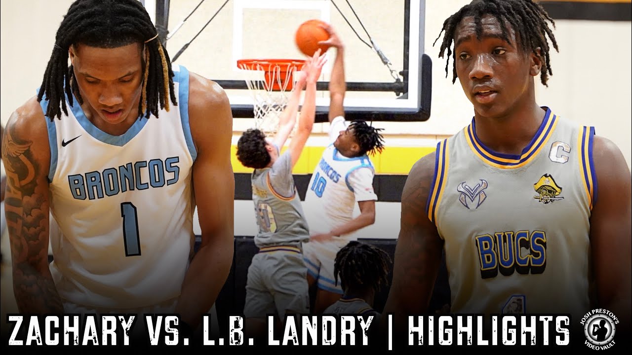Zachary vs. Landry (HIGHLIGHTS) - UL commit Brandon Hardy goes for 22 in HoopFest Big 10 Classic! 🏀