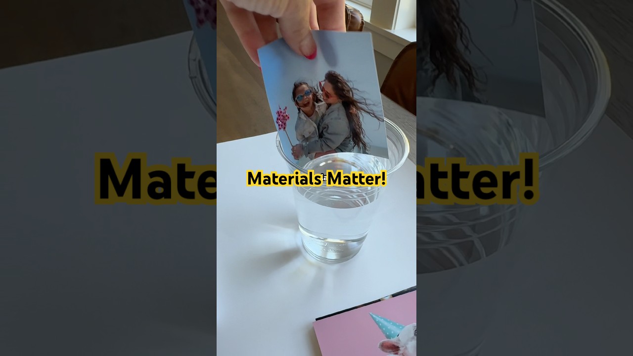 When you print your photos, materials matter, especially if you want them to last! #scrapbooking ￼