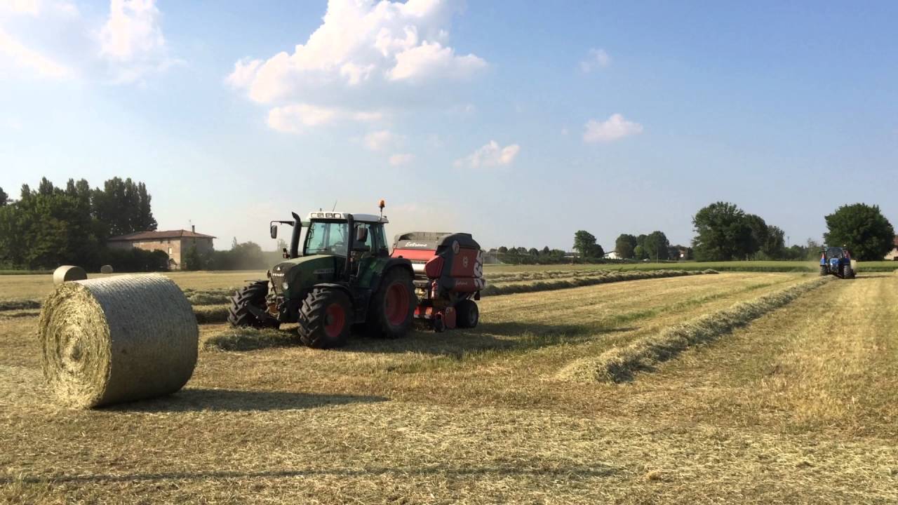 Fendt 415 + Feraboli extreme vs New Holland T5 + Lely