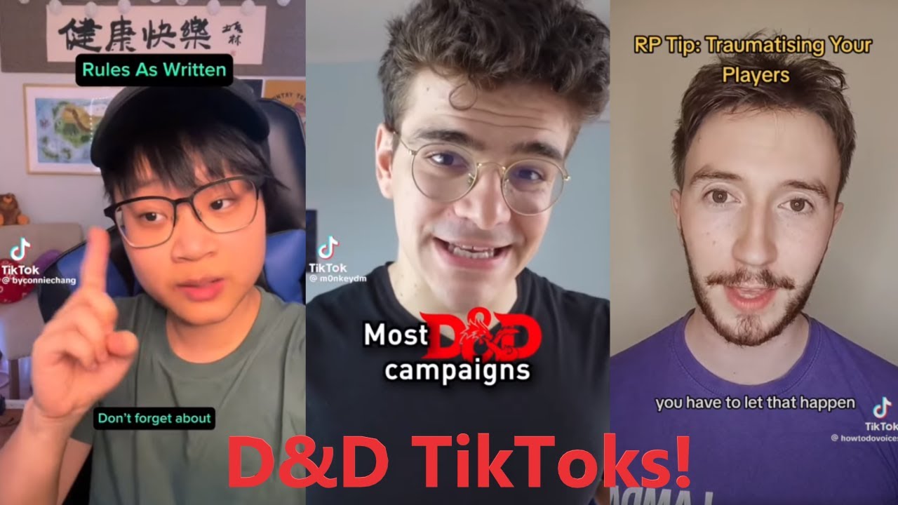 D&D TikToks for the Whole Party!