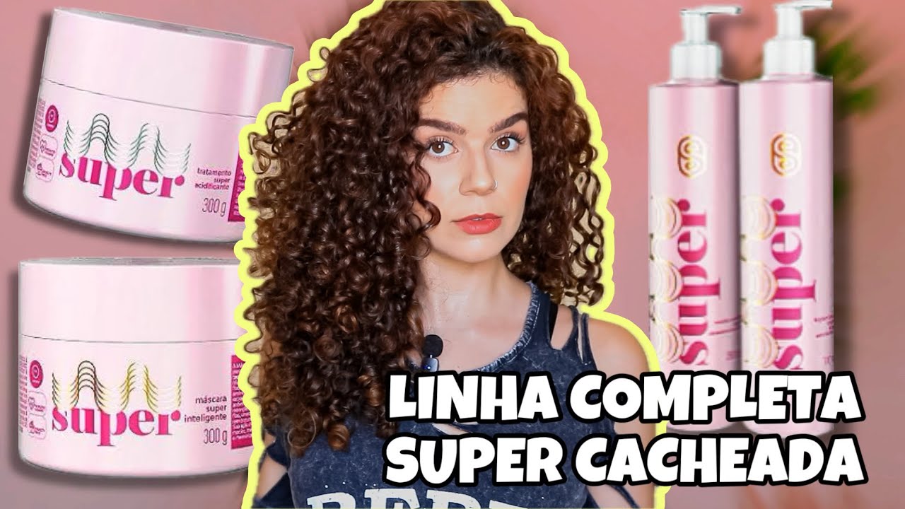 ROTINA CAPILAR COMPLETA COM SUPER CACHEADA
