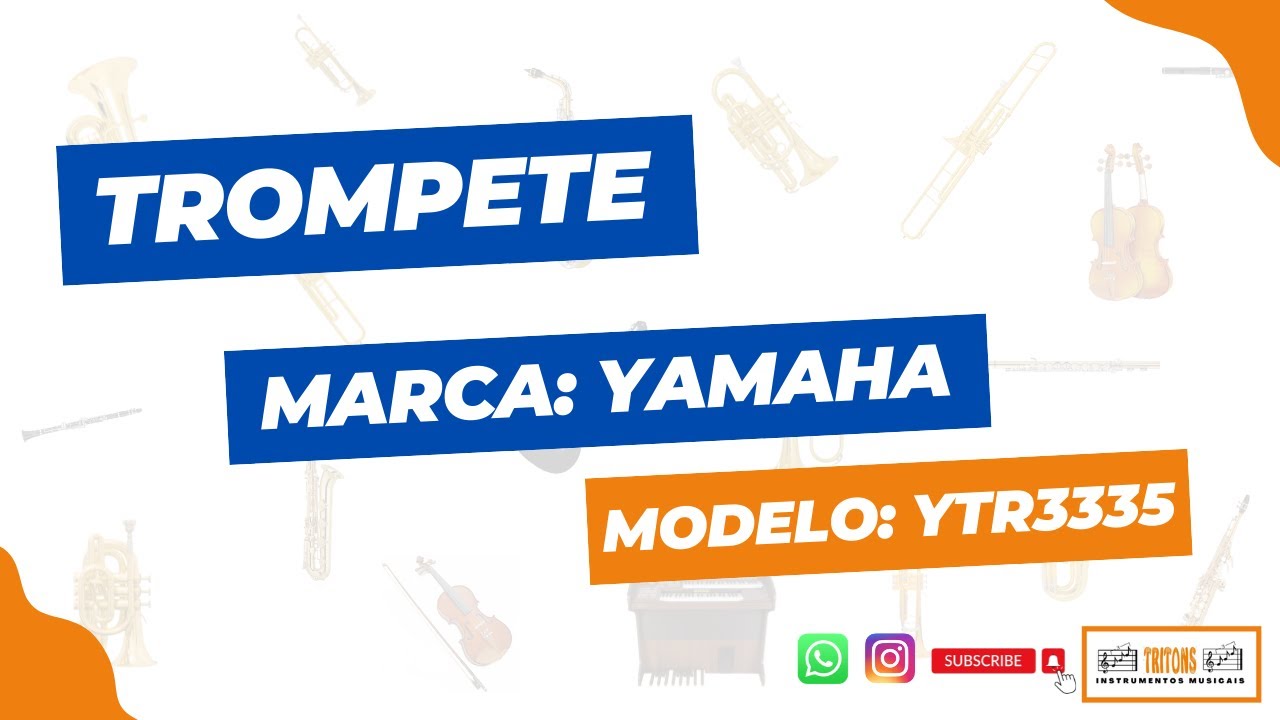 TROMPETE SIB - YAMAHA YTR 3335 CN - TRITONS