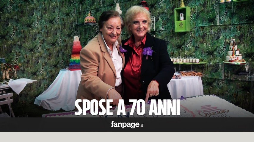 L'amore non ha età, Lidia e Laura spose a 70 anni: 