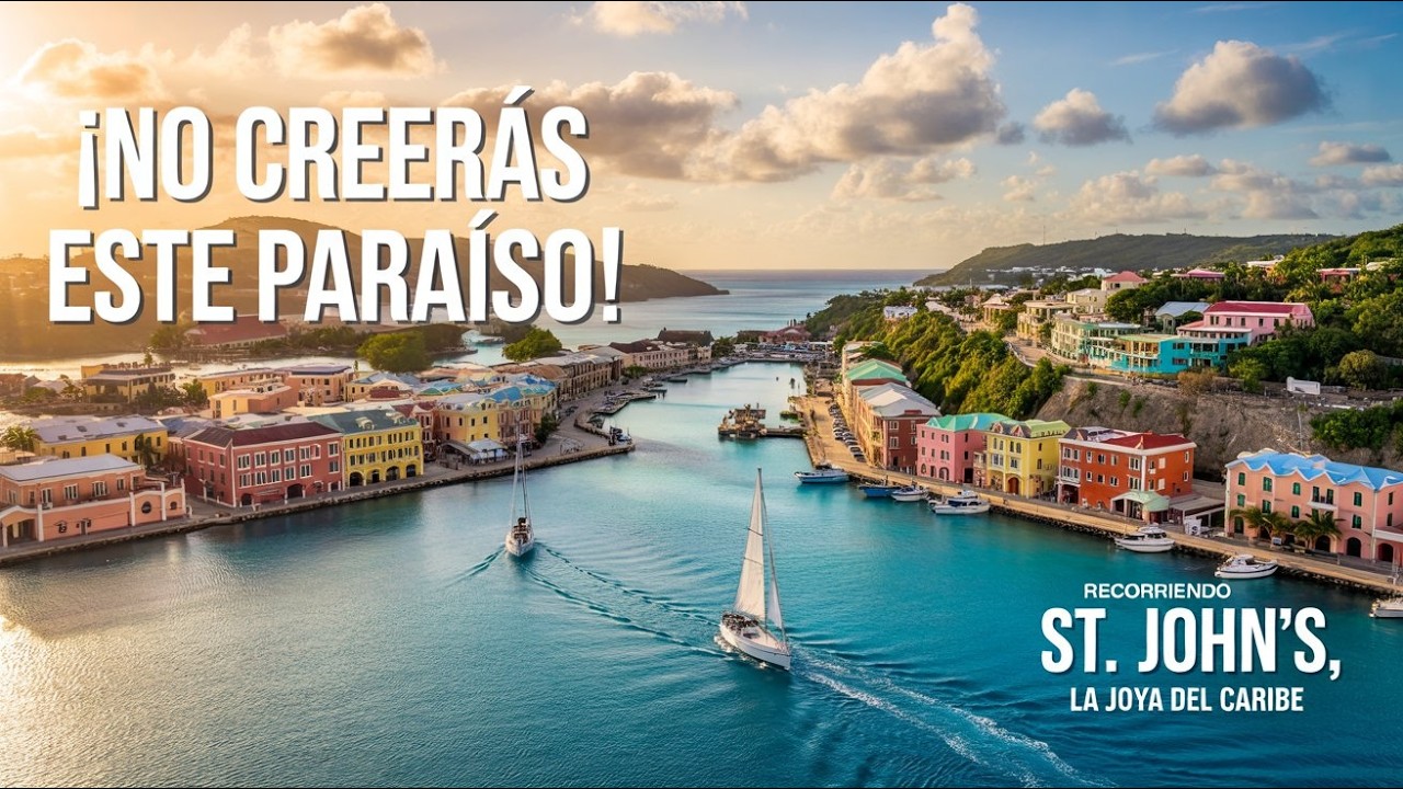 Recorriendo St Jhons , Capital de Antigua y Barbuda.