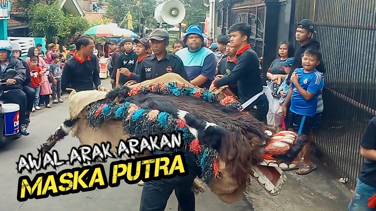 AWAL ARAK ARAKAN SENI REAK KENCANA WARGI MASKA PUTRA