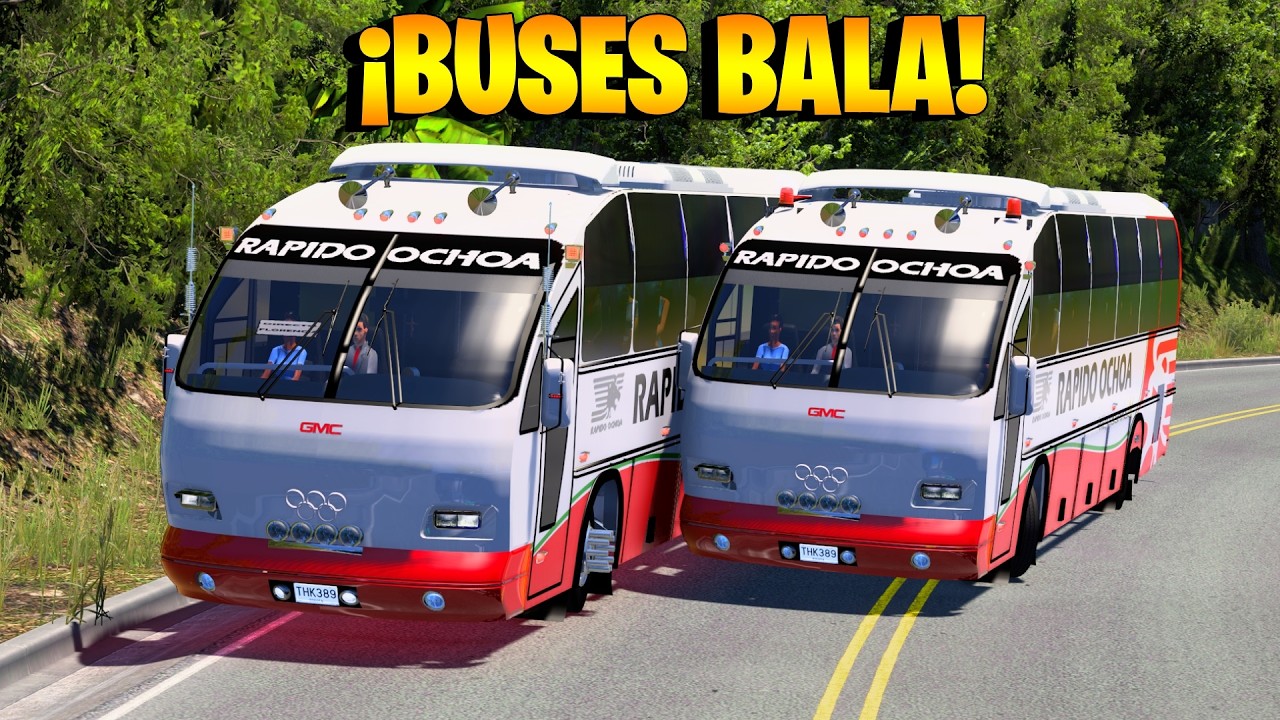 ¡VOLVEMOS con los BUSES BALA con ACCIDENTES y IMPRUDENCIAS!  |  Colombia  | American Truck Simulator