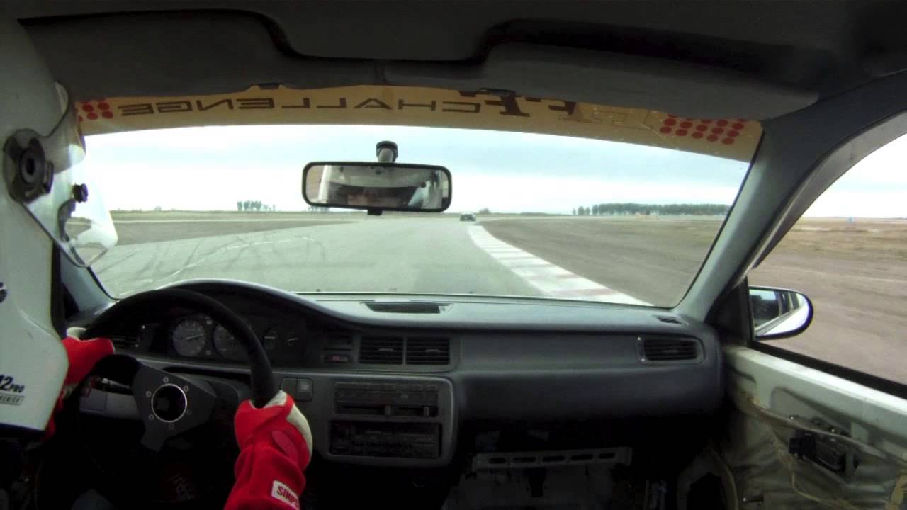 Buttonwillow Fast Lap with the Eibach Honda Civic on 12/22/12